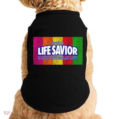 Jesus Is My Life Savior Doggie Tank