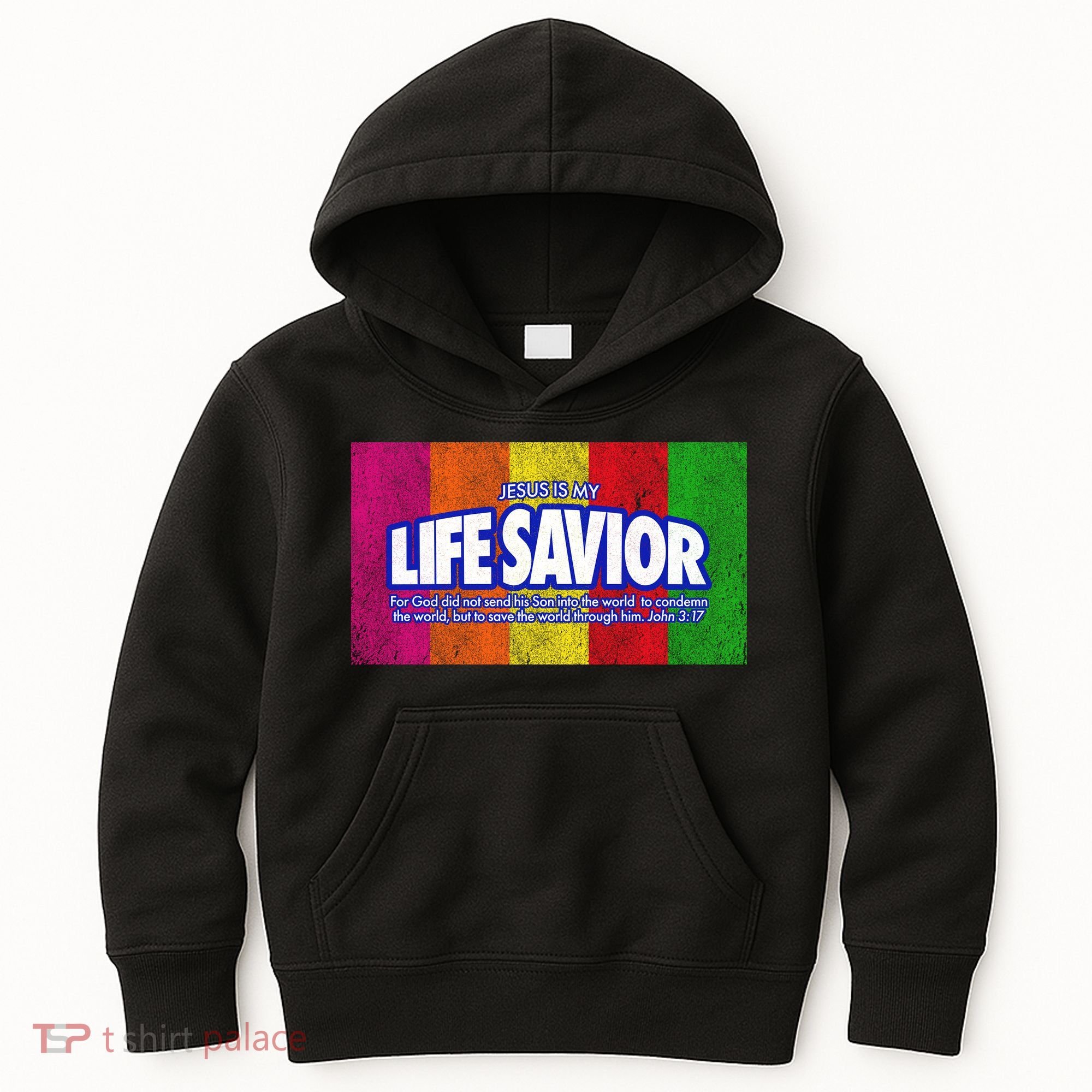 Jesus Is My Life Savior Kids Hoodie