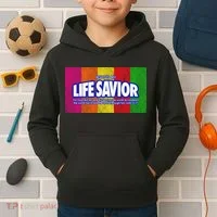 Jesus Is My Life Savior Kids Hoodie thumb 2