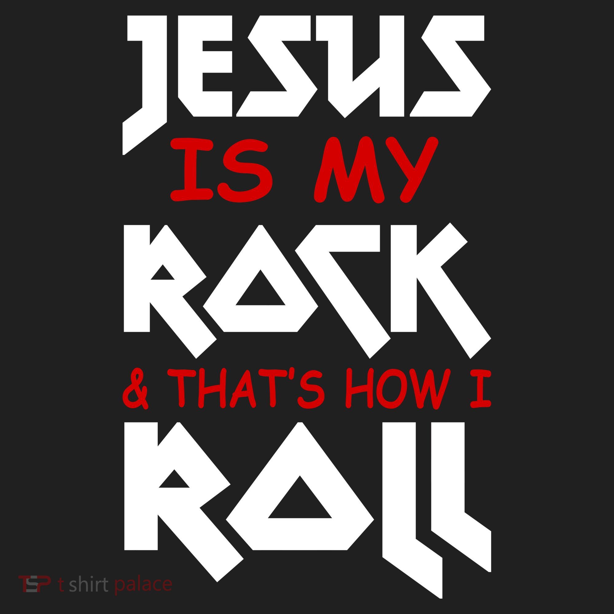 Jesus Is My Rock & Roll Women's Sweatshirt