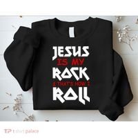 Jesus Is My Rock & Roll Sweatshirt thumb 2