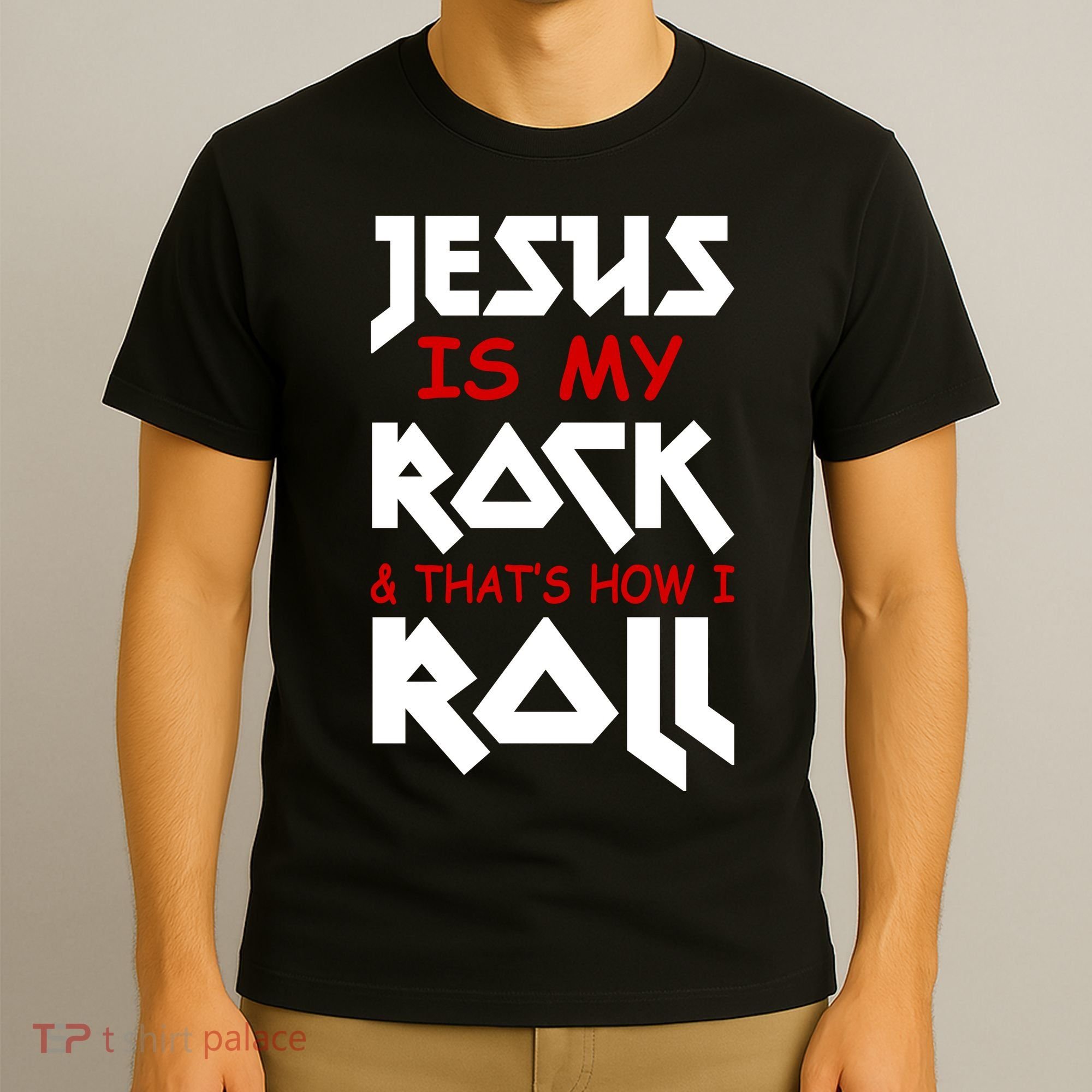 Jesus Is My Rock & Roll T-Shirt