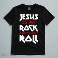 Jesus Is My Rock & Roll T-Shirt thumb 5