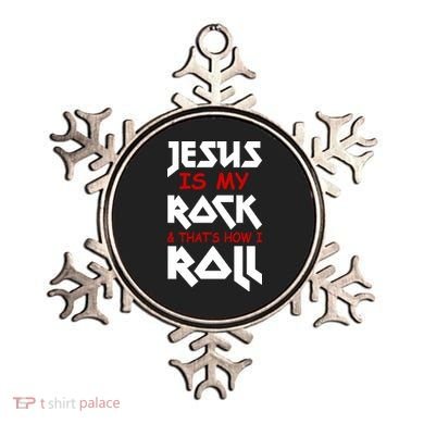 Jesus Is My Rock & Roll Ornament