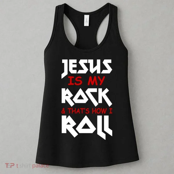 Jesus Is My Rock & Roll Women's Tank Top