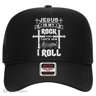 Jesus Is My Rock And Roll Christian  Hat