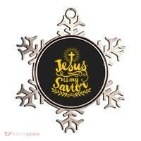 Jesus Is My Savior Cross Christian Ornament thumb 0