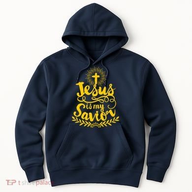 Jesus Is My Savior Cross Christian Hoodie