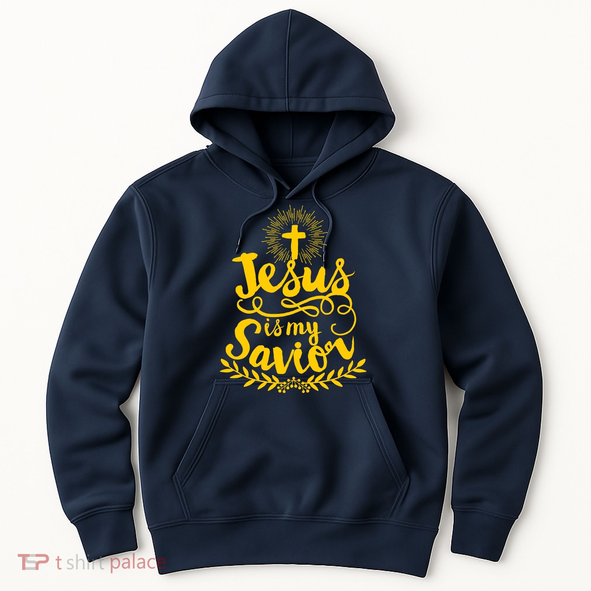 Jesus Is My Savior Cross Christian Hoodie