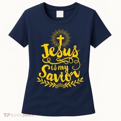 Jesus Is My Savior Cross Christian Women's T-Shirt