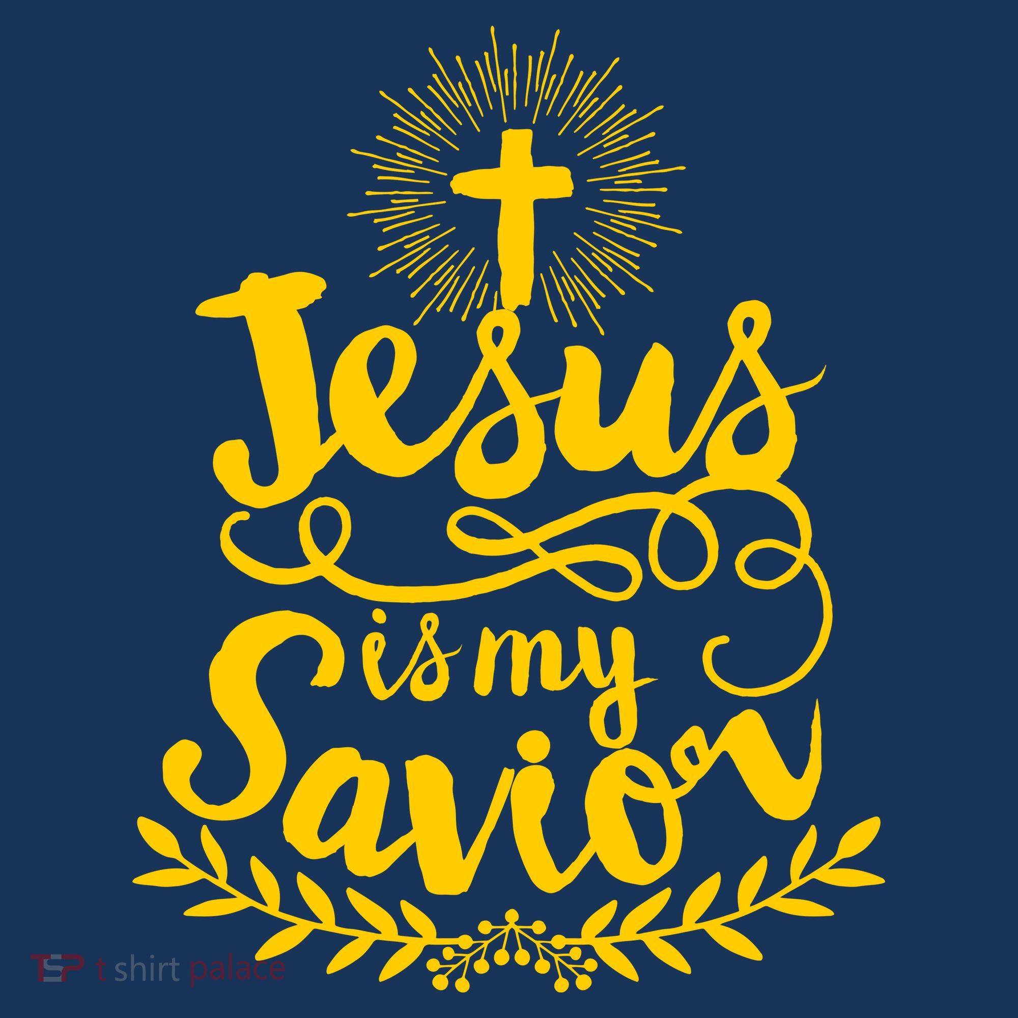 Jesus Is My Savior Cross Christian Women's T-Shirt
