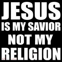 Jesus Is My Savior Not My Religion Women's Hoodie thumb 2