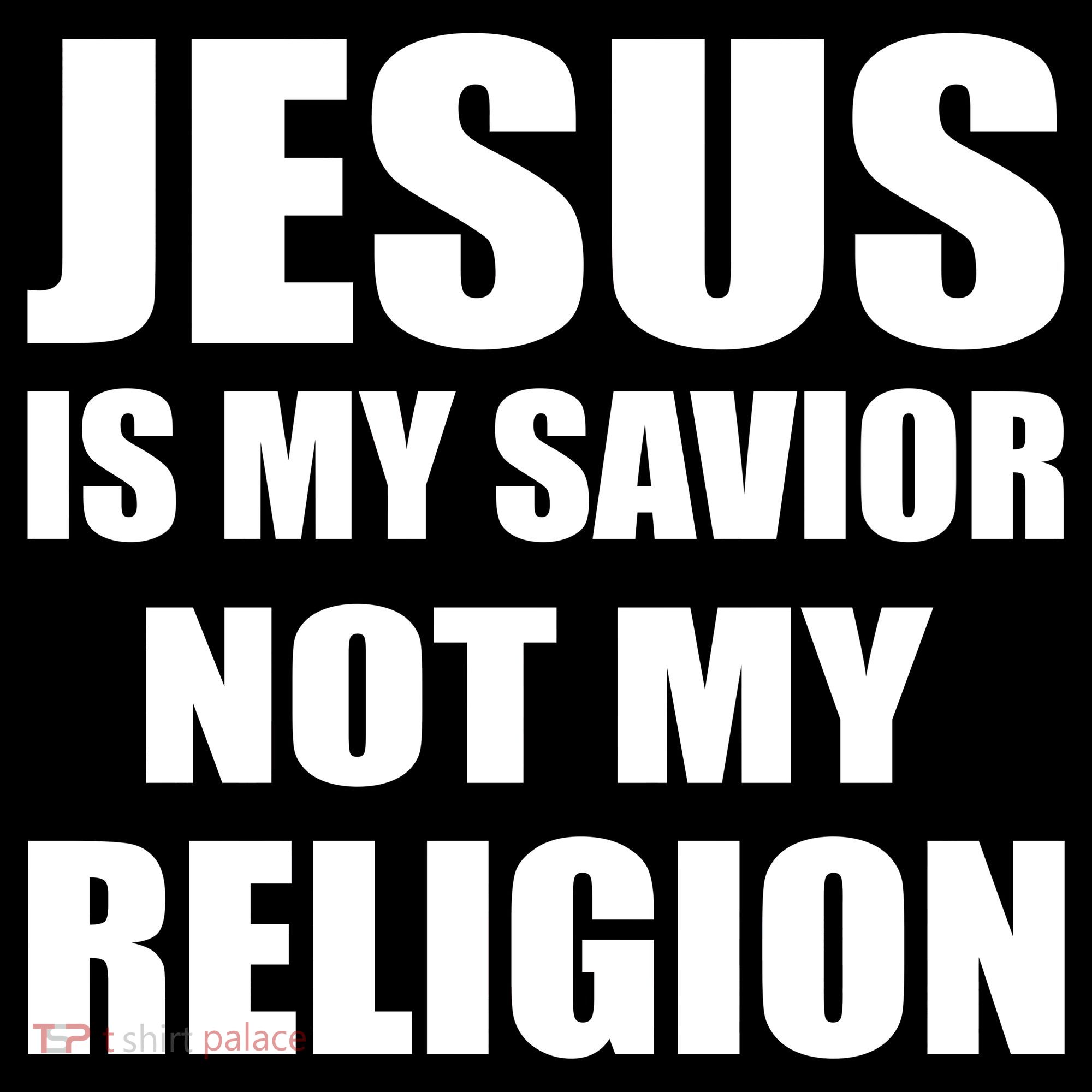 Jesus Is My Savior Not My Religion Kids Sweatshirt