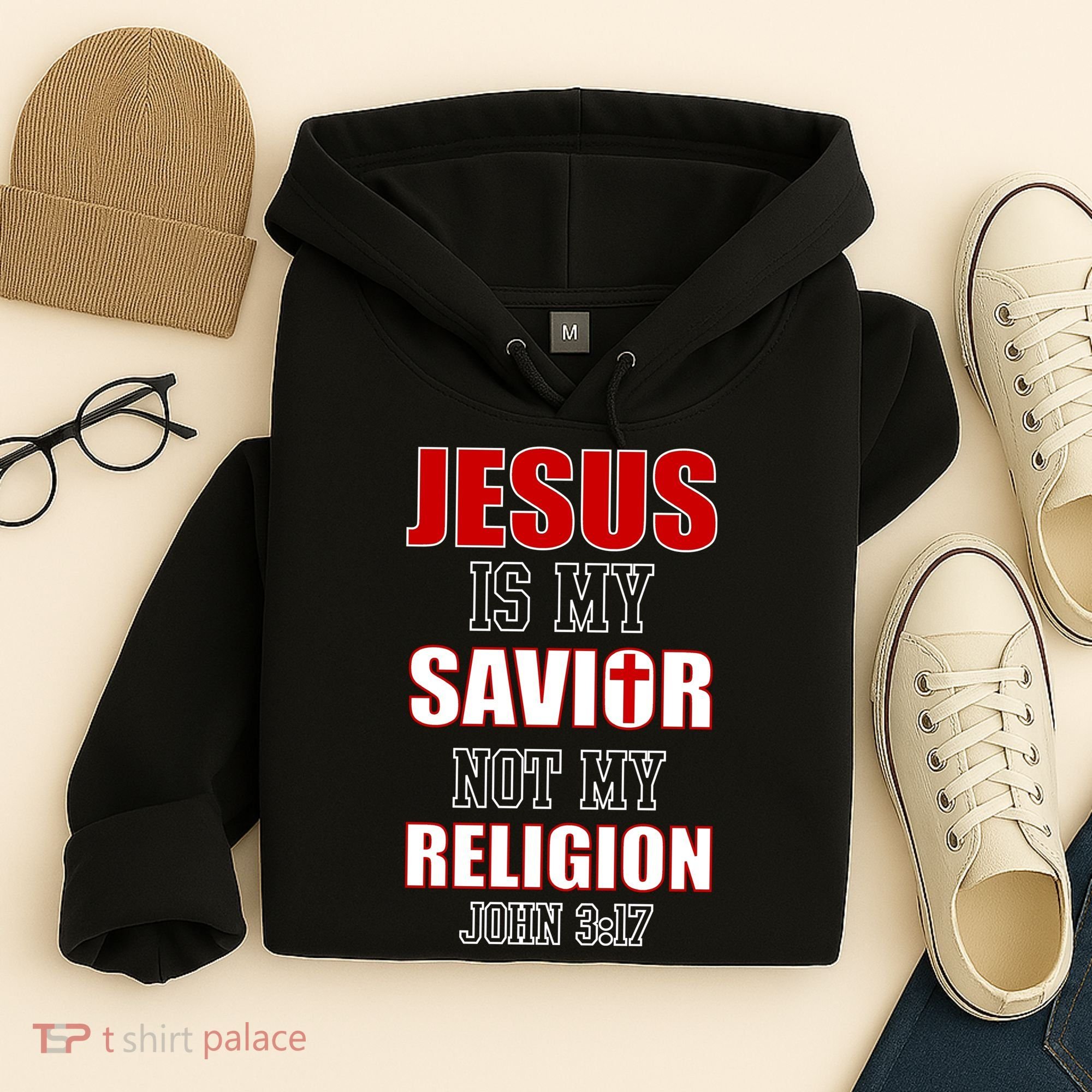 Jesus Is My Savior Not Religion Hoodie