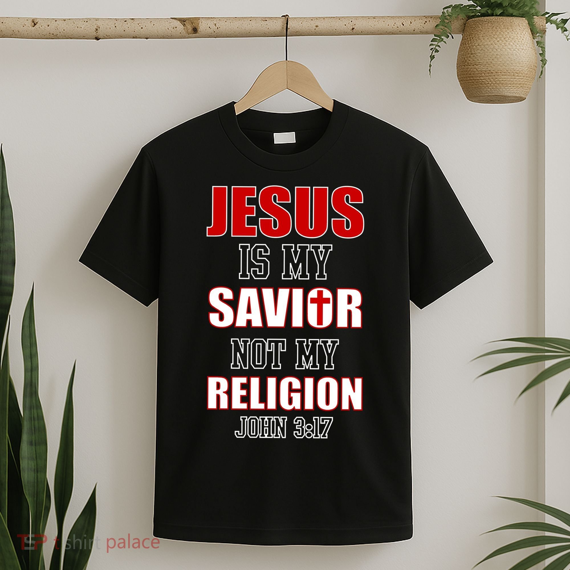 Jesus Is My Savior Not Religion T-Shirt