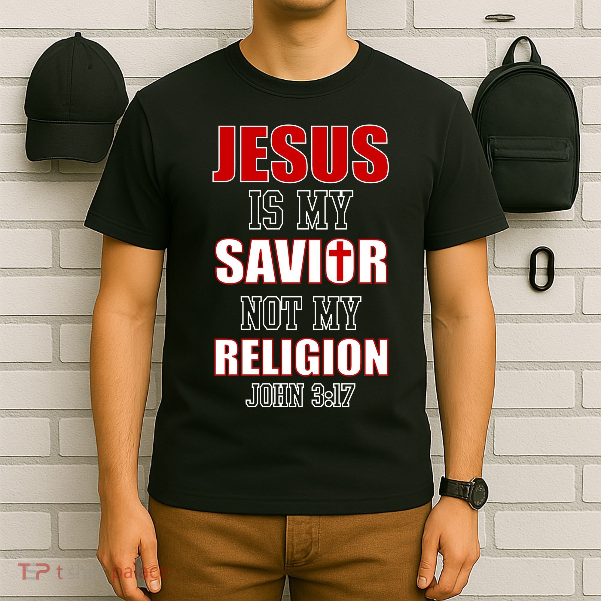 Jesus Is My Savior Not Religion T-Shirt