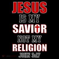 Jesus Is My Savior Not Religion Bucket Hat thumb 4