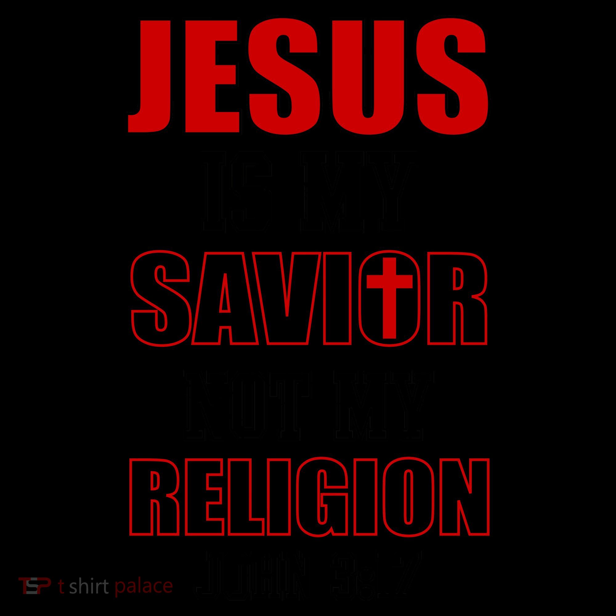 Jesus Is My Savior Not Religion Coffee Mug