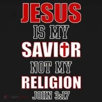 Jesus Is My Savior Not Religion Women's Hoodie thumb 2