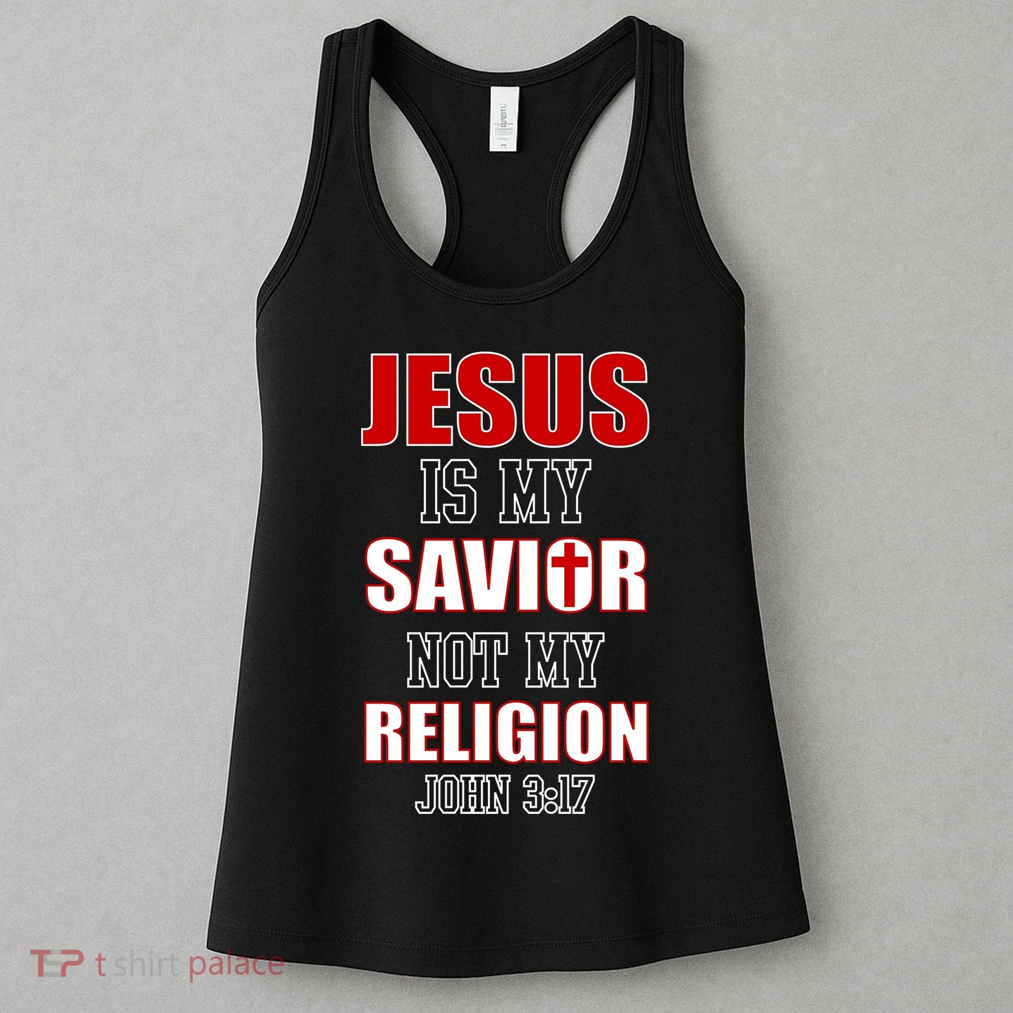 Jesus Is My Savior Not Religion Women's Tank Top