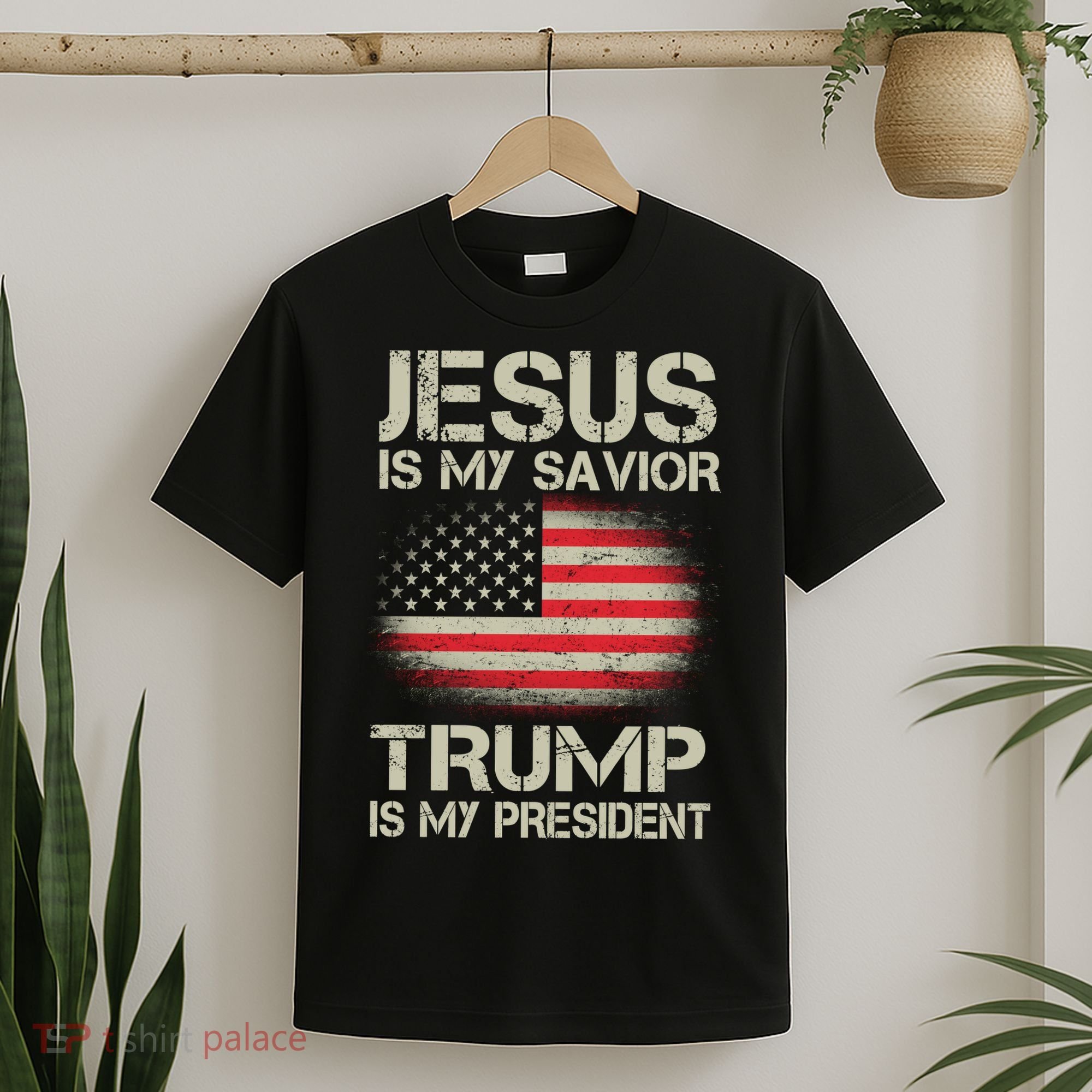 Jesus Is My Savior Trump Is My President T-Shirt