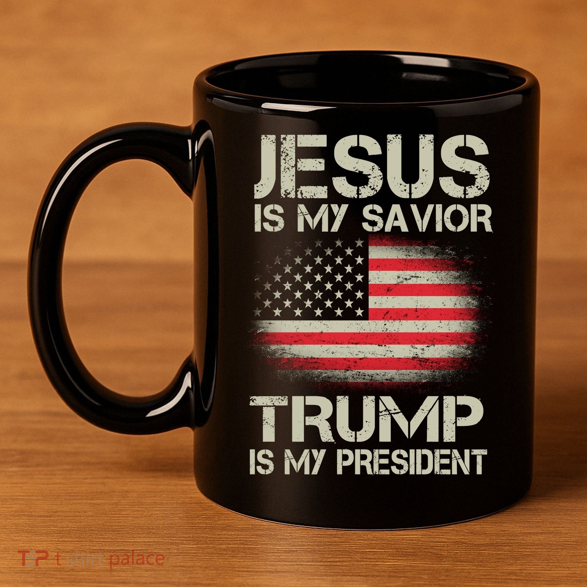 Jesus Is My Savior Trump Is My President 11oz C Handle Ceramic Mug