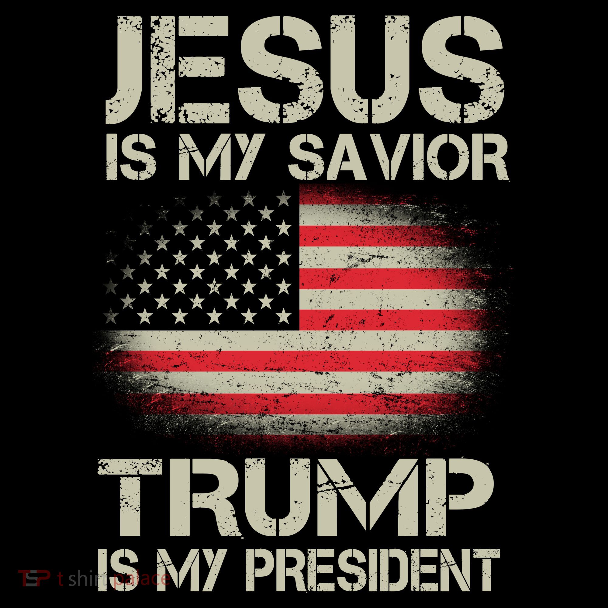 Jesus Is My Savior Trump Is My President Women's Hoodie