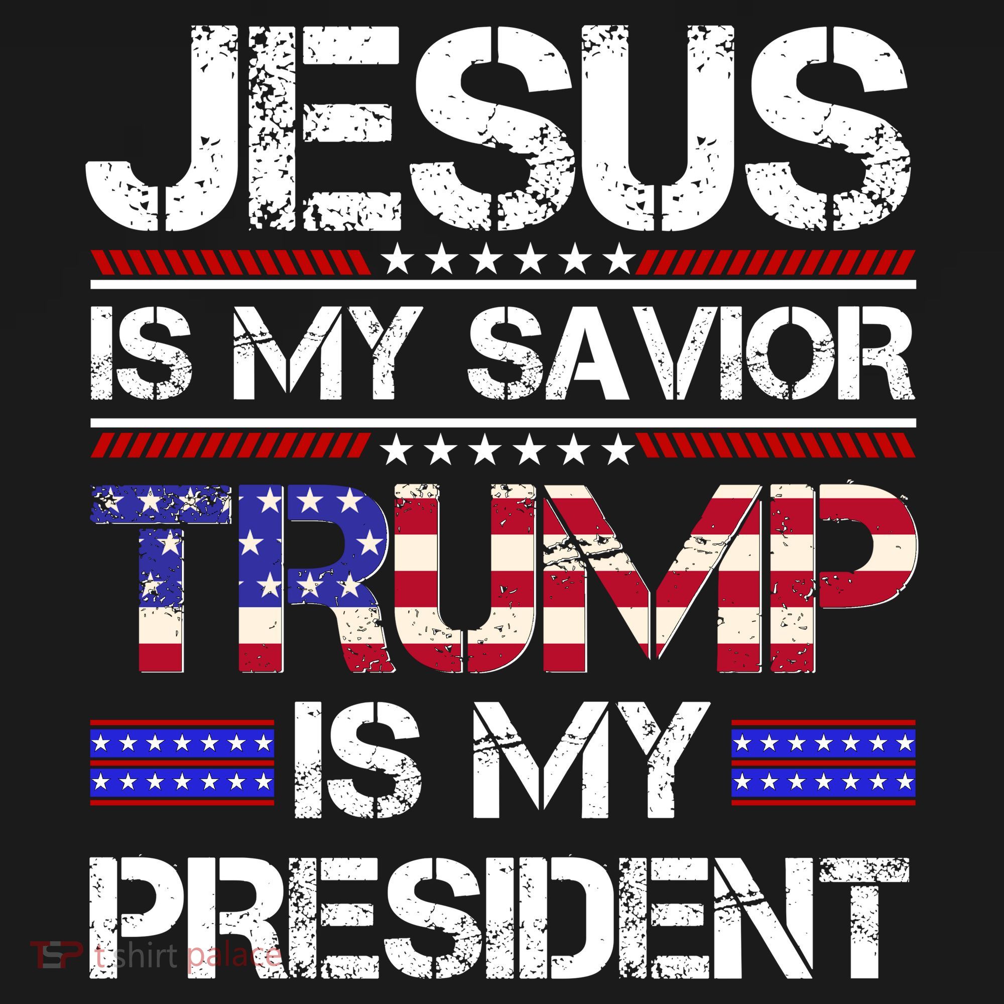 Jesus Is My Savior Trump Is My President Christian Kids Sweatshirt