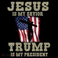 Jesus Is My Savior Trump Is My President Patriotic Flag Coffee Mug thumb 5