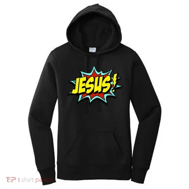 Jesus Is My Superhero Women's Hoodie