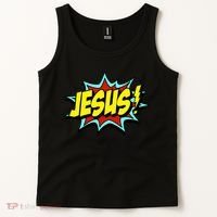 Jesus Is My Superhero Tank Top thumb 2
