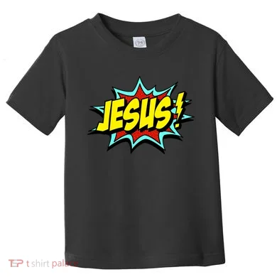 Jesus Is My Superhero Toddler T-Shirt
