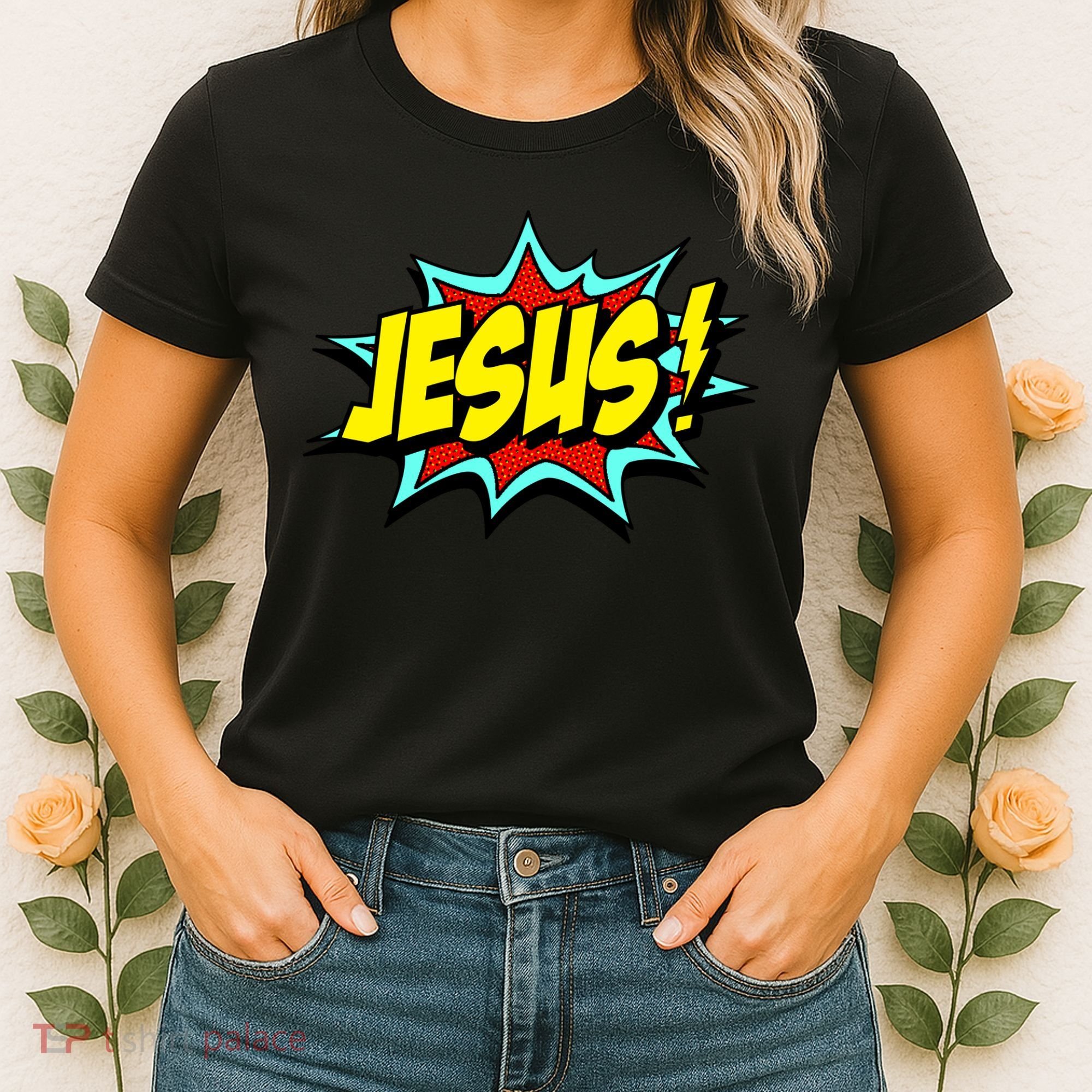 Jesus Is My Superhero Women's T-Shirt