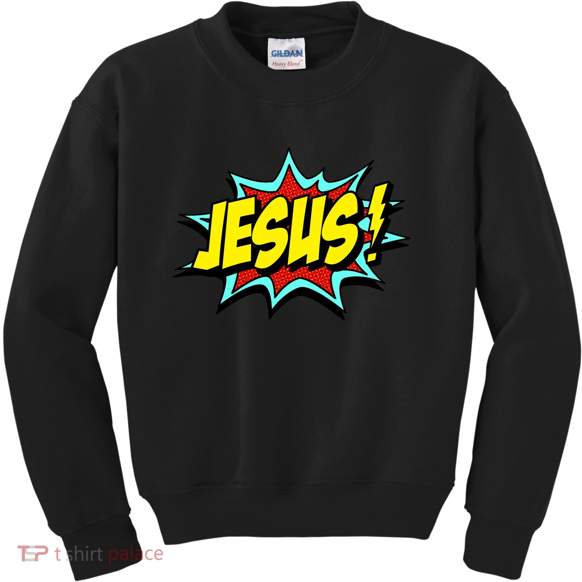Jesus Is My Superhero Kids Sweatshirt