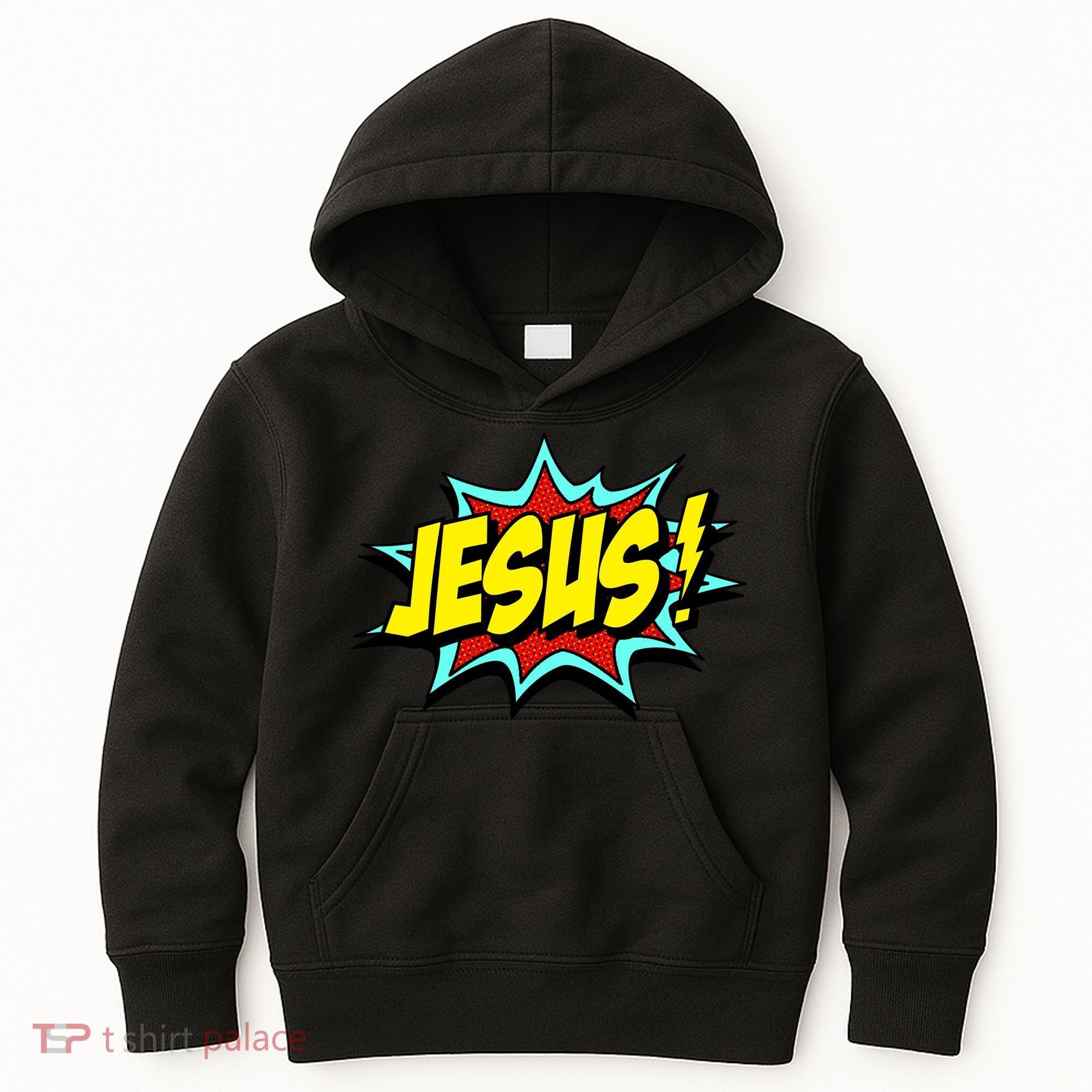Jesus Is My Superhero Kids Hoodie