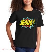 Jesus Is My Superhero Kids T-Shirt thumb 2