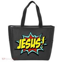 Jesus Is My Superhero Tote Bag thumb 0
