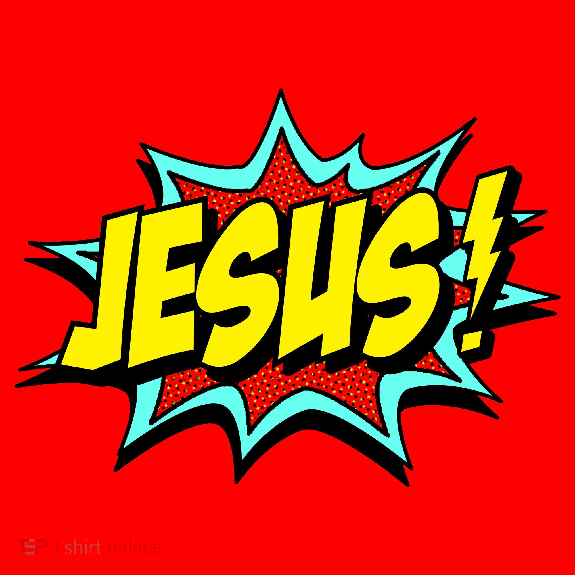 Jesus Is My Superhero Santa Hat