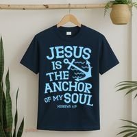 Jesus Is The Anchor Of My Soul Hebrews 6:19 T-Shirt thumb 2
