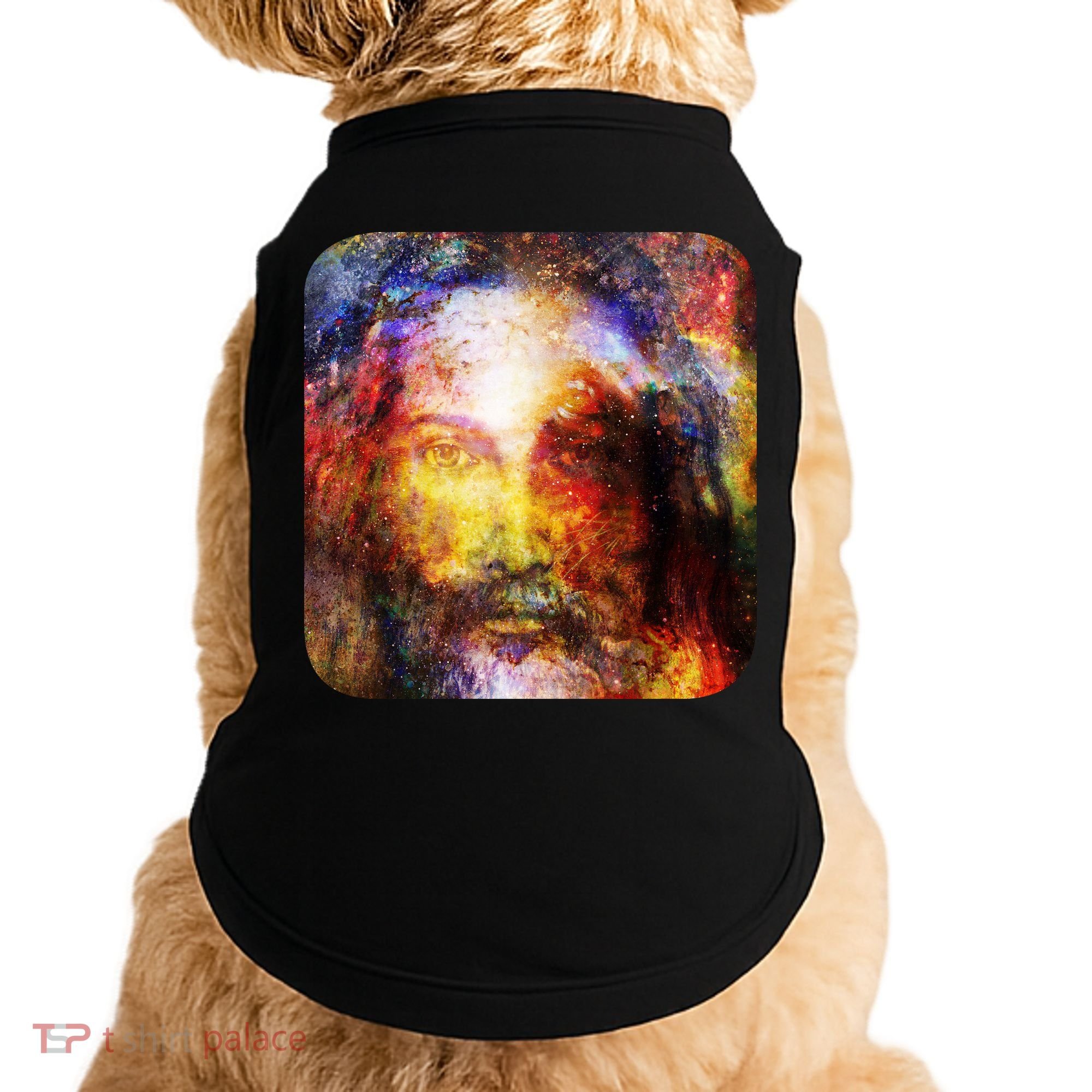 Jesus is the Galaxy Christian Painting Doggie Tank