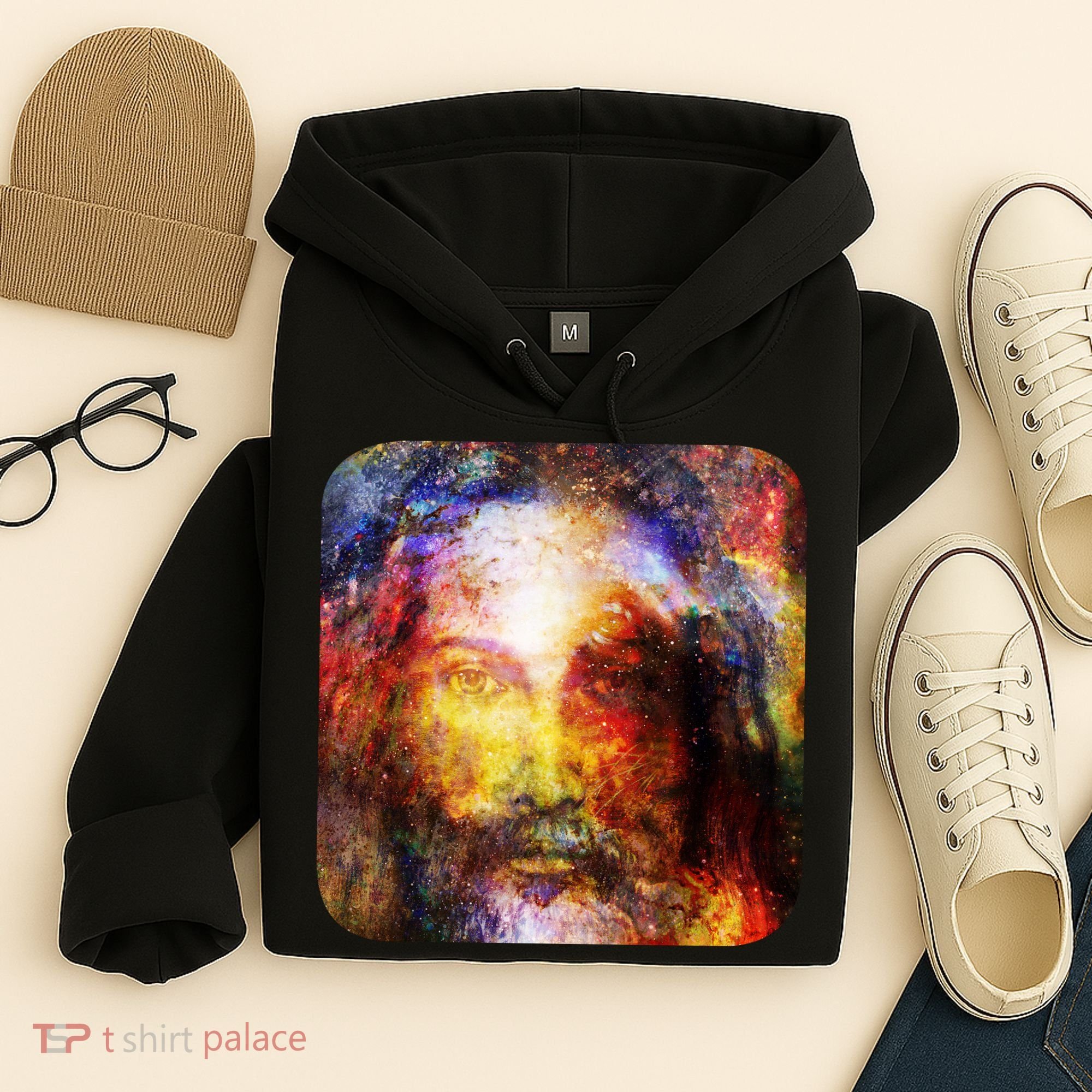Jesus is the Galaxy Christian Painting Hoodie