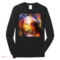 Jesus is the Galaxy Christian Painting Long Sleeve Shirt thumb 0