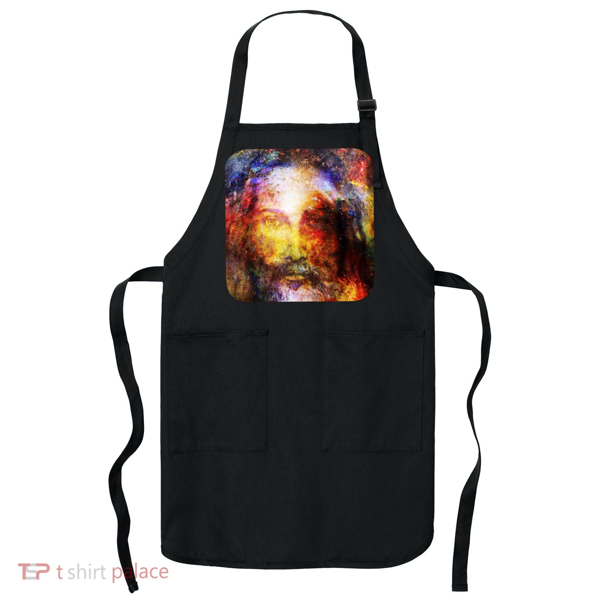 Jesus is the Galaxy Christian Painting Apron