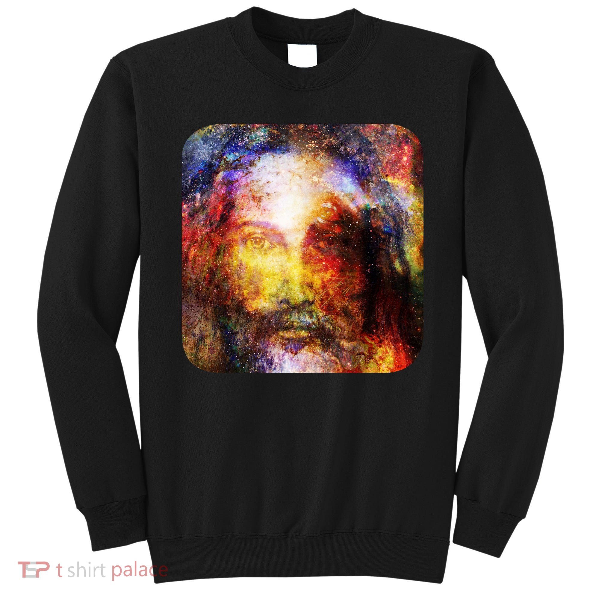 Jesus is the Galaxy Christian Painting Sweatshirt