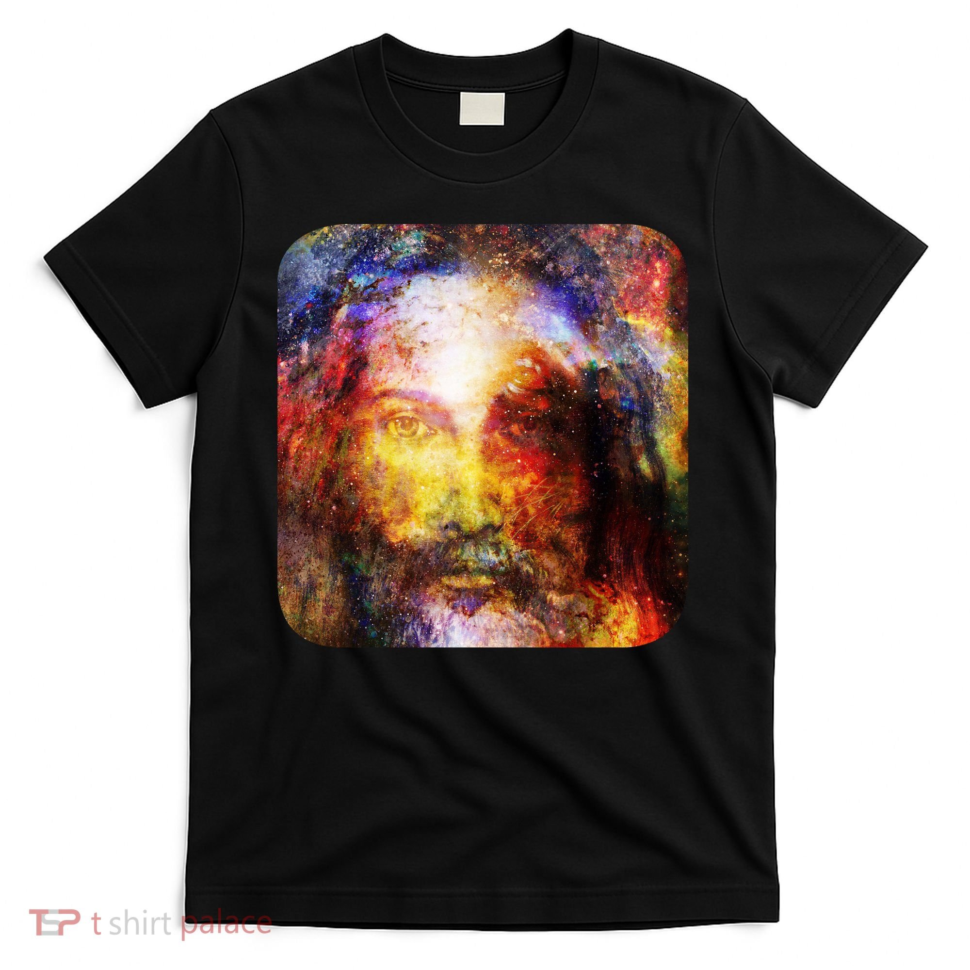 Jesus is the Galaxy Christian Painting T-Shirt
