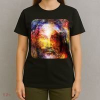 Jesus is the Galaxy Christian Painting T-Shirt thumb 4