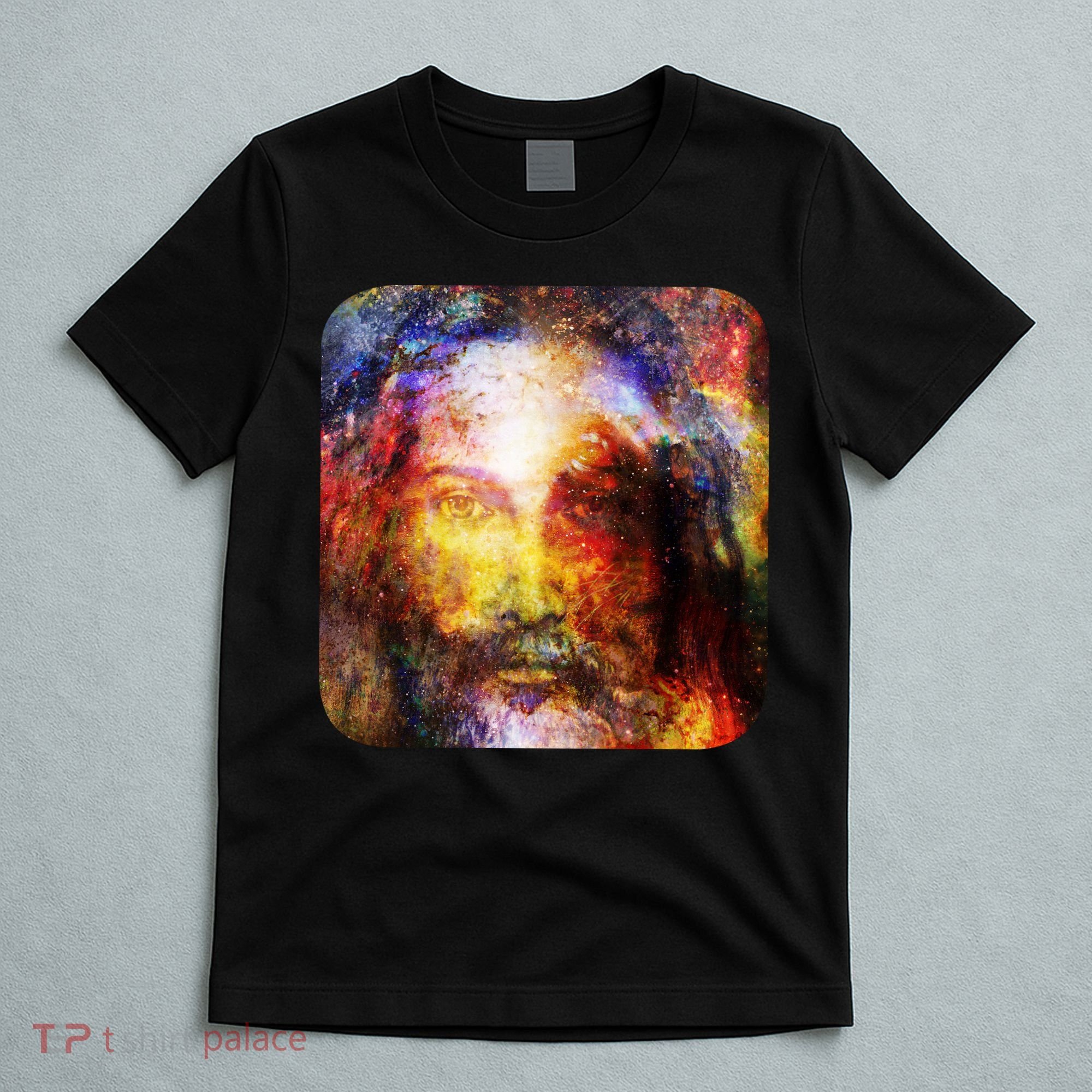 Jesus is the Galaxy Christian Painting T-Shirt
