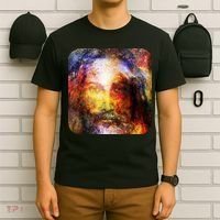 Jesus is the Galaxy Christian Painting T-Shirt thumb 6