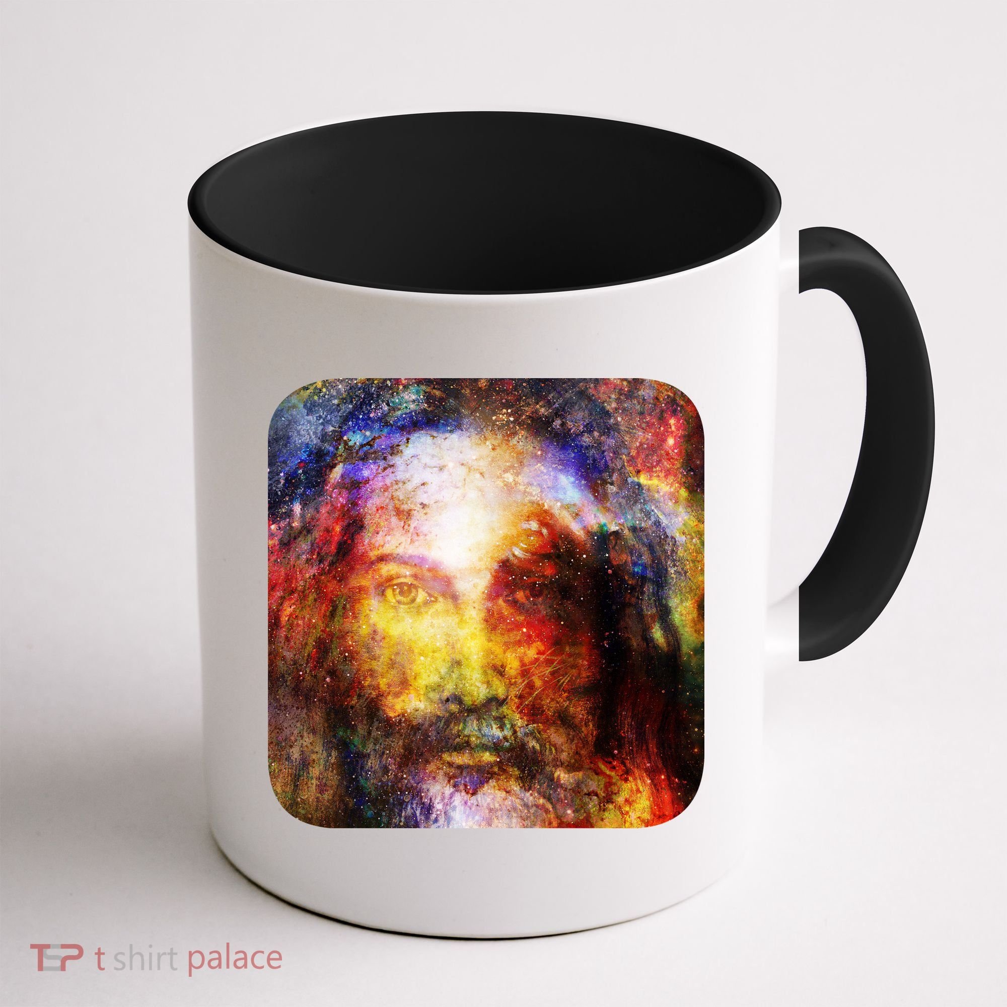 Jesus is the Galaxy Christian Painting Coffee Mug