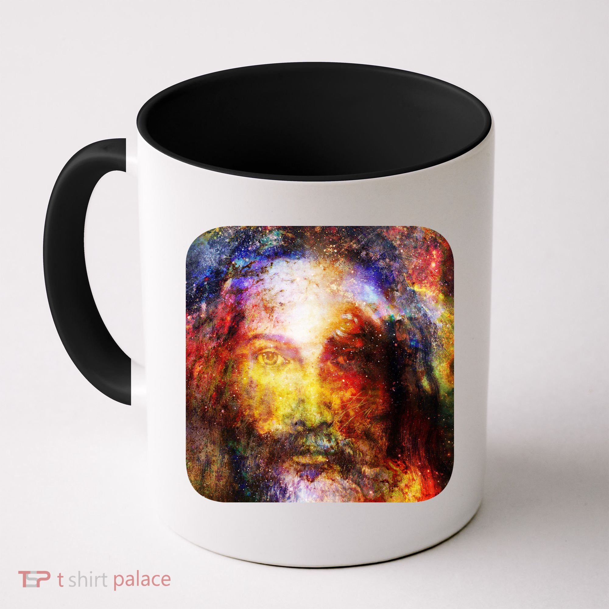 Jesus is the Galaxy Christian Painting Coffee Mug
